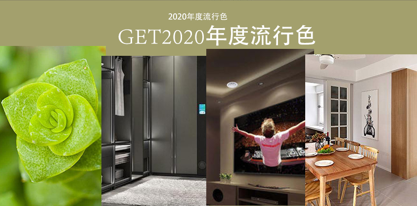 2020年秋冬流行色，板材花色你看好哪款？